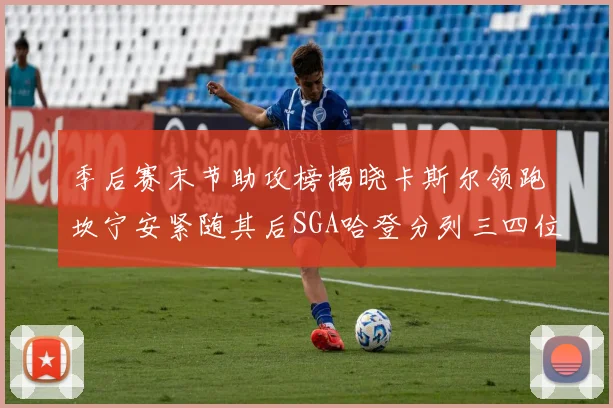 季后赛末节助攻榜揭晓卡斯尔领跑坎宁安紧随其后SGA哈登分列三四位